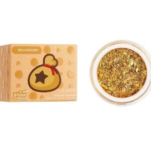 Nintendo Animal Crossing X Colourpop Cosmetics Glitetally Obsessed “Bellionaire”